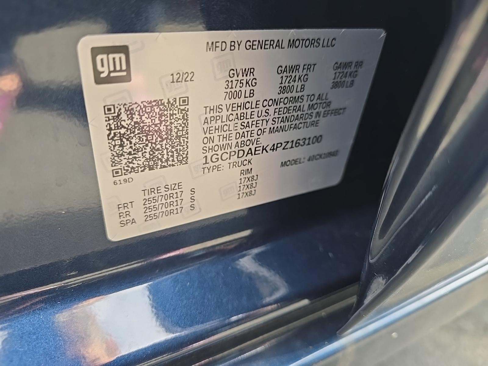 2023 Chevrolet Silverado 1500 Work Truck AWD