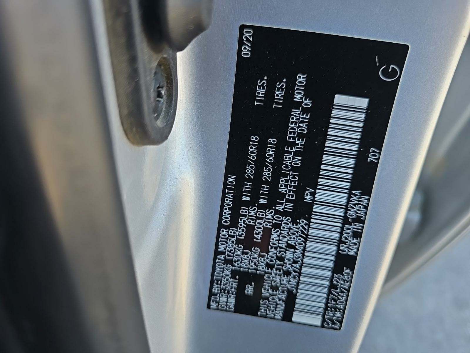 2021 Toyota Land Cruiser Base AWD