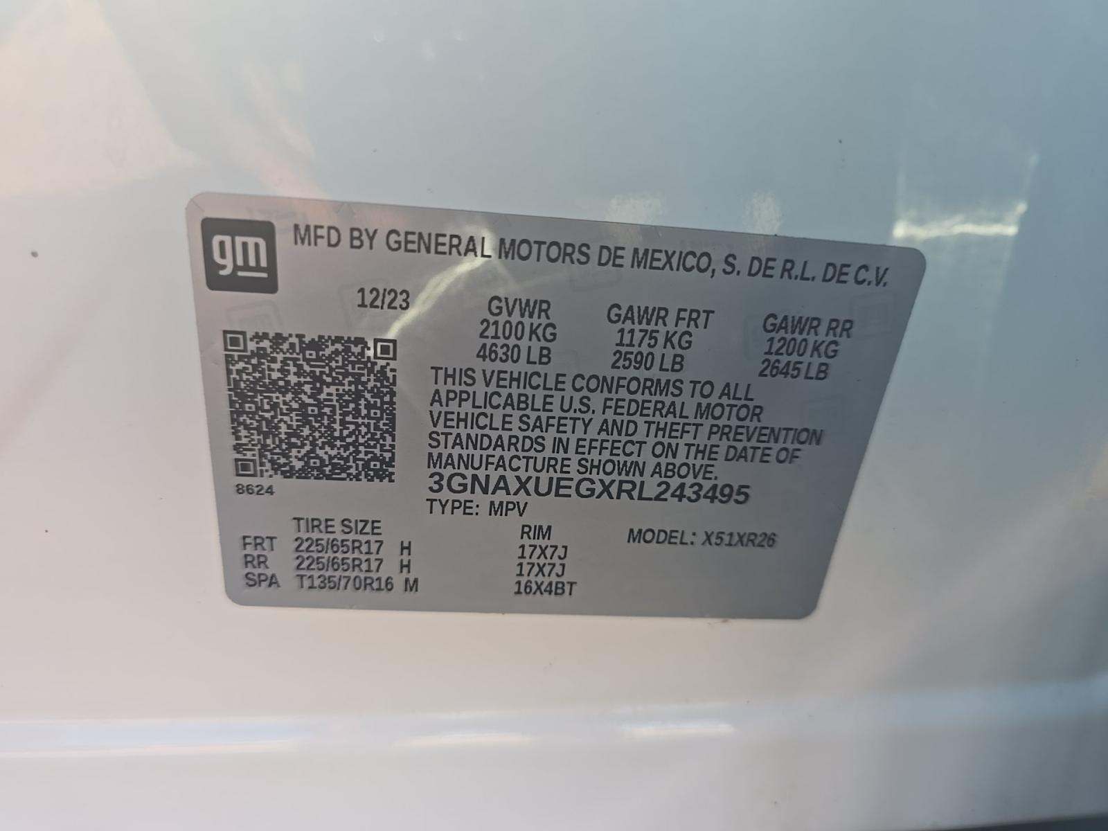 2024 Chevrolet Equinox LT AWD