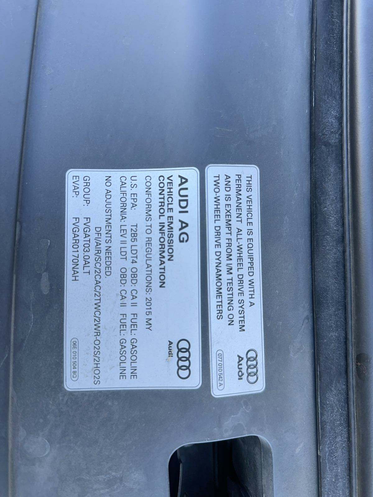 2015 Audi Q7 3.0T Premium Plus AWD