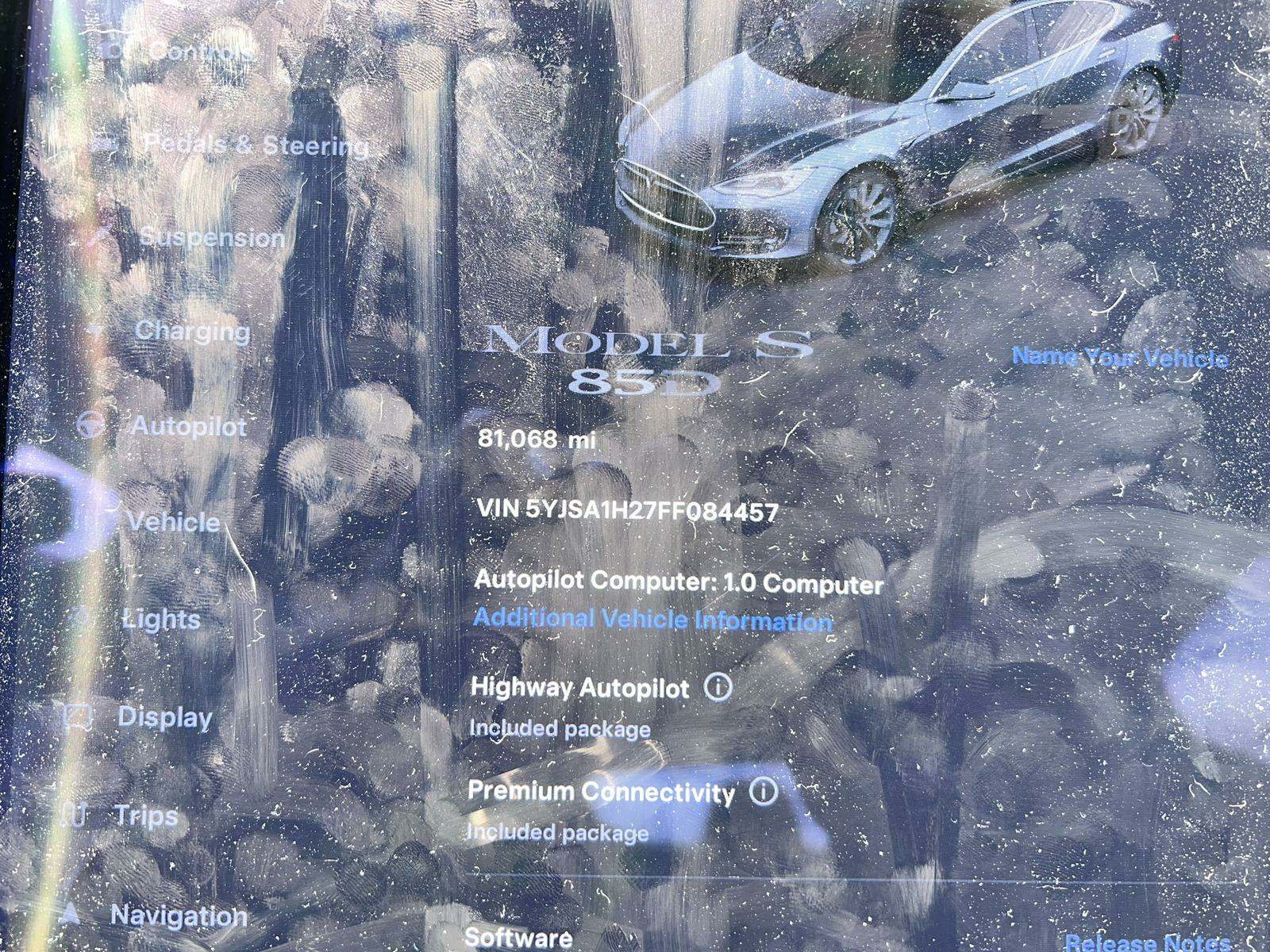 2015 Tesla Model S 85D AWD