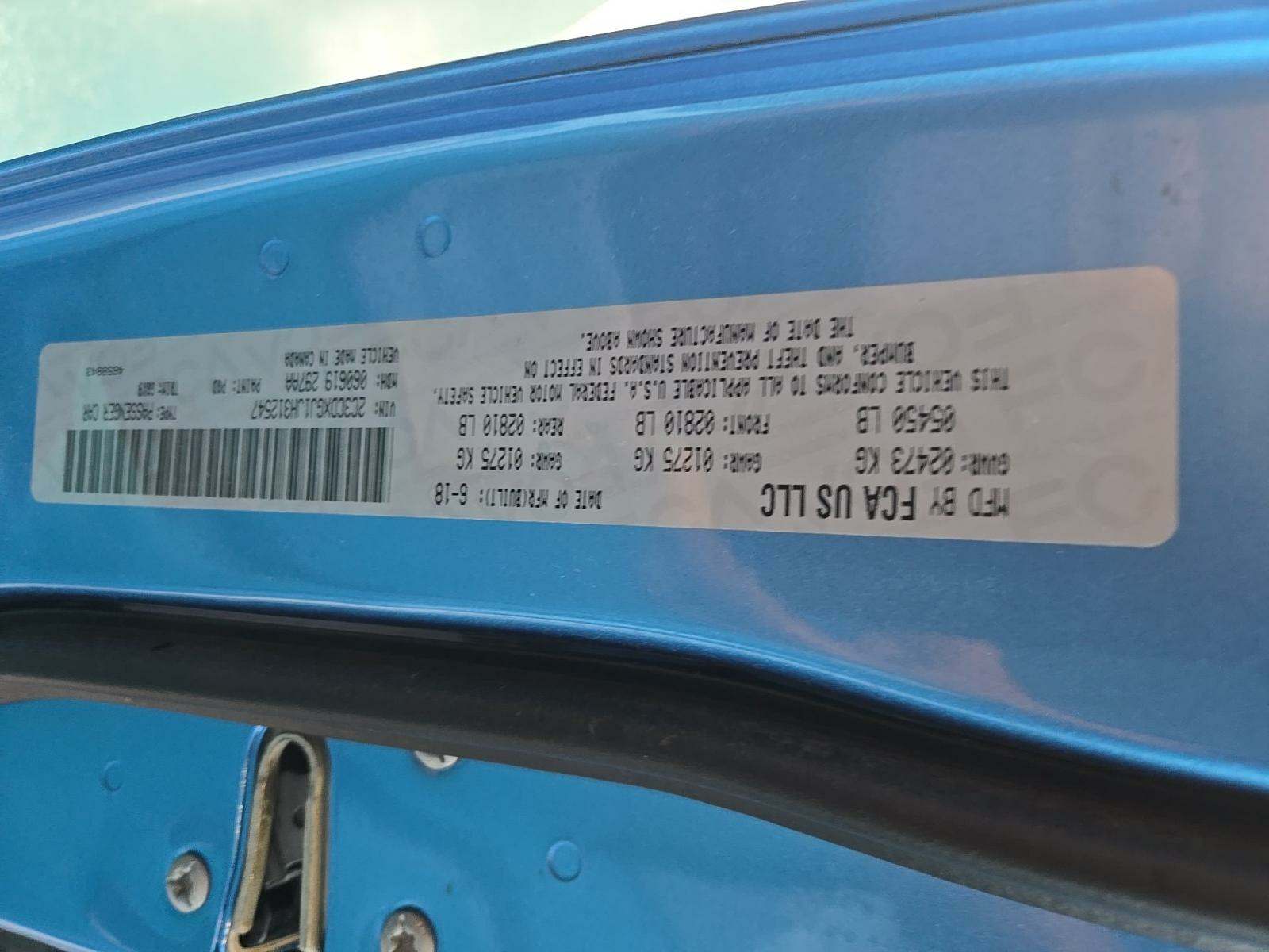 2018 Dodge Charger R/T Scat Pack RWD