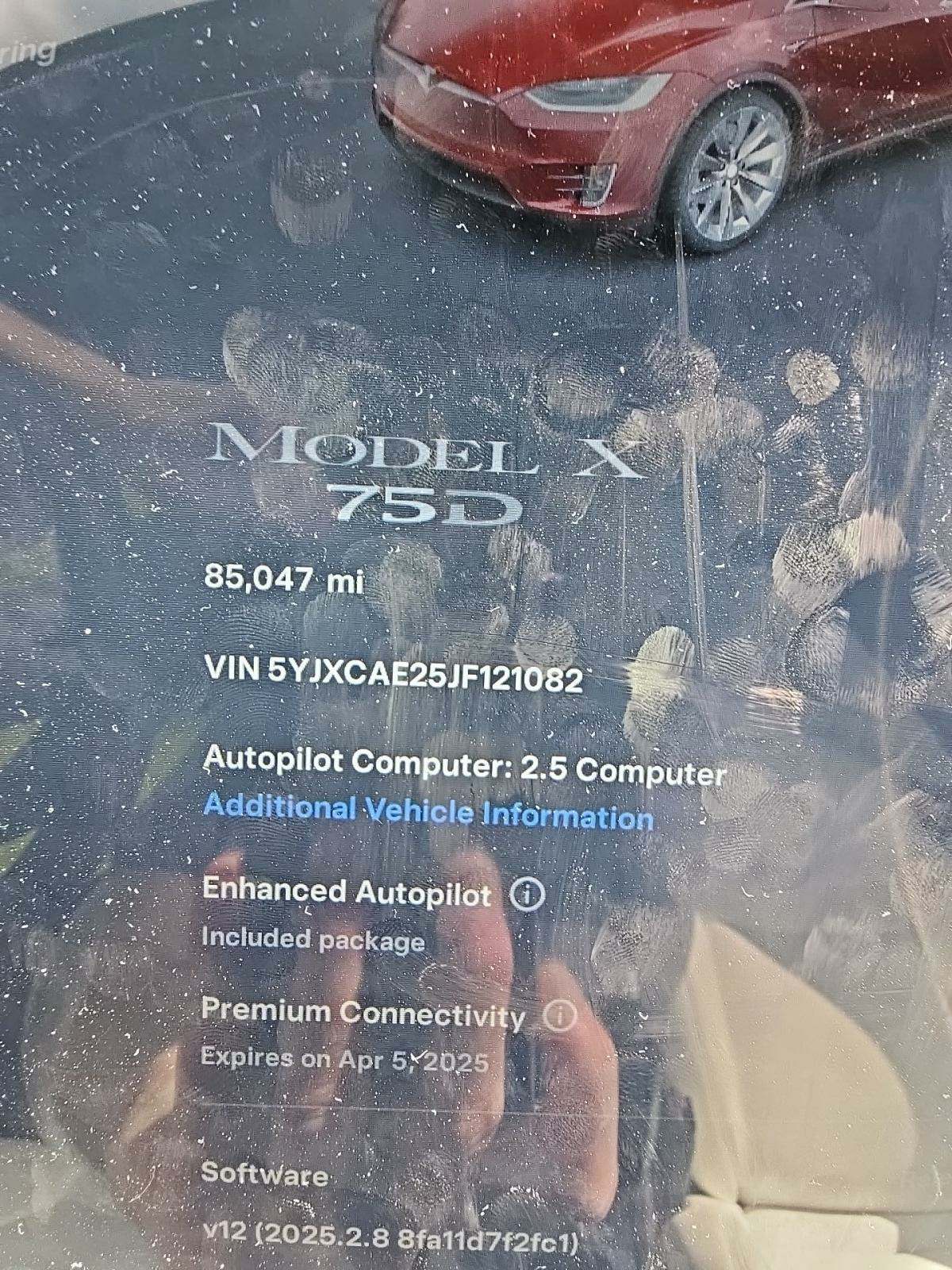 2018 Tesla Model X 75D AWD