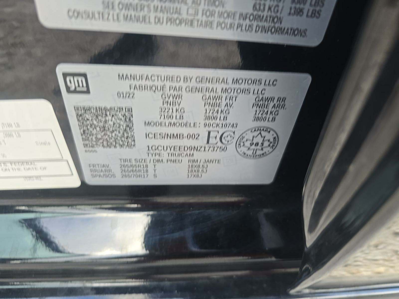 2022 Chevrolet Silverado 1500 LTD RST AWD