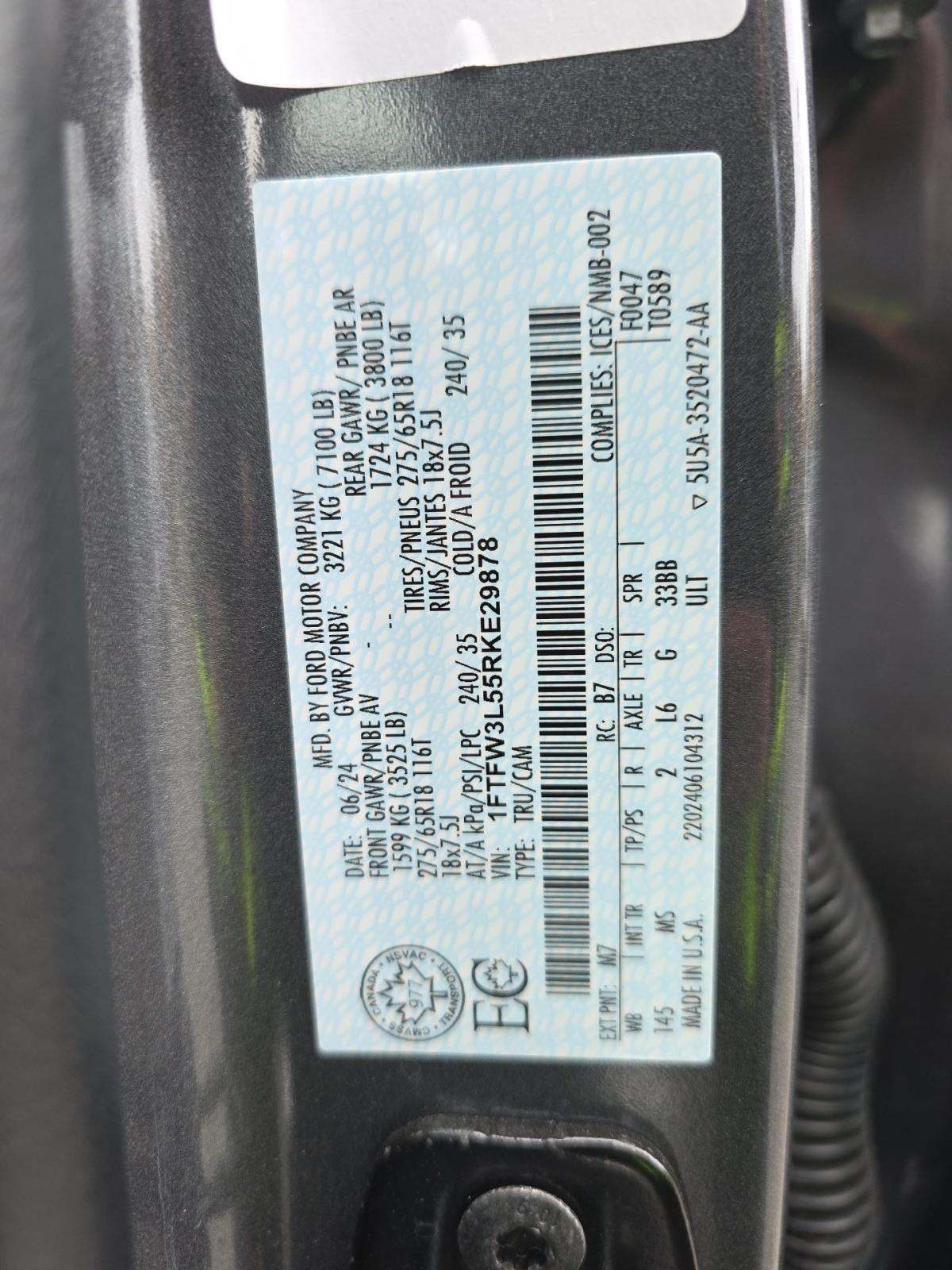 2024 Ford F-150 XLT AWD