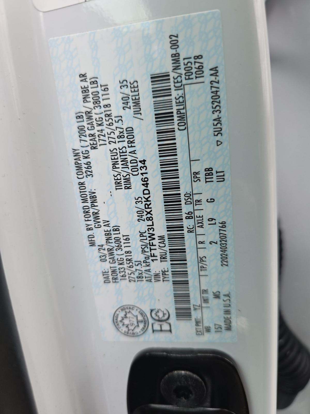 2024 Ford F-150 XLT AWD