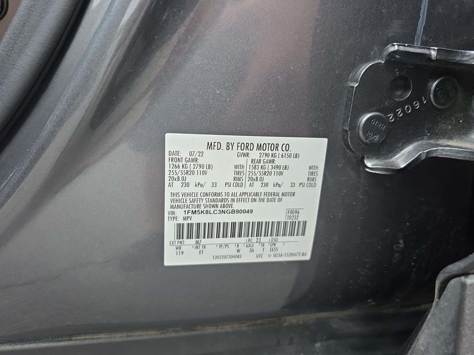 2022 Ford Explorer King Ranch AWD