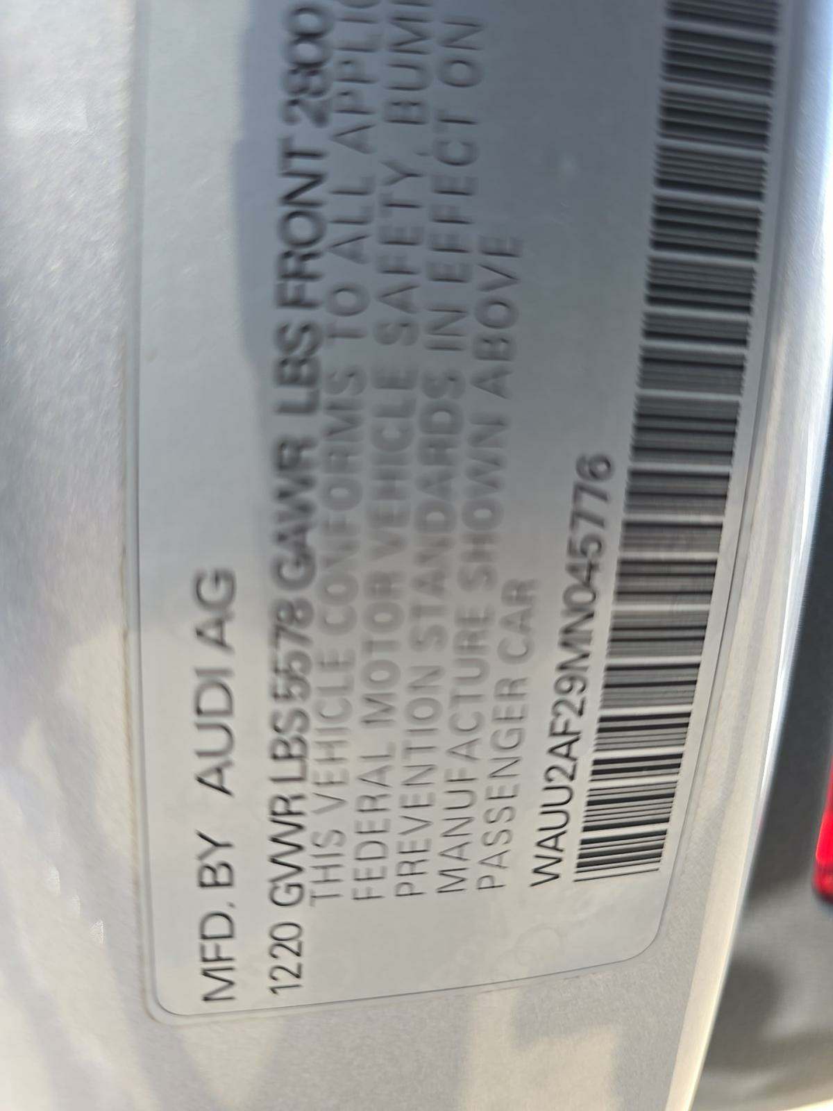 2021 Audi A7 Premium Plus AWD