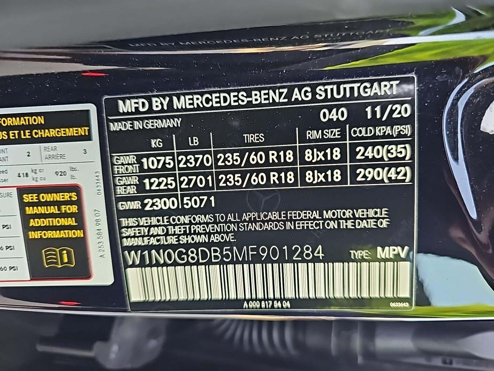 2021 Mercedes-Benz GLC GLC 300 RWD