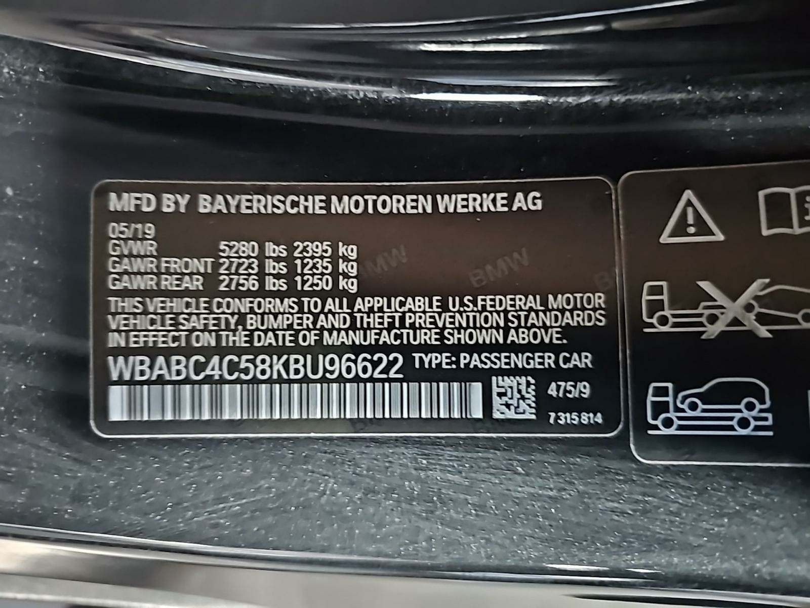 2019 BMW 8 Series M850i xDrive AWD