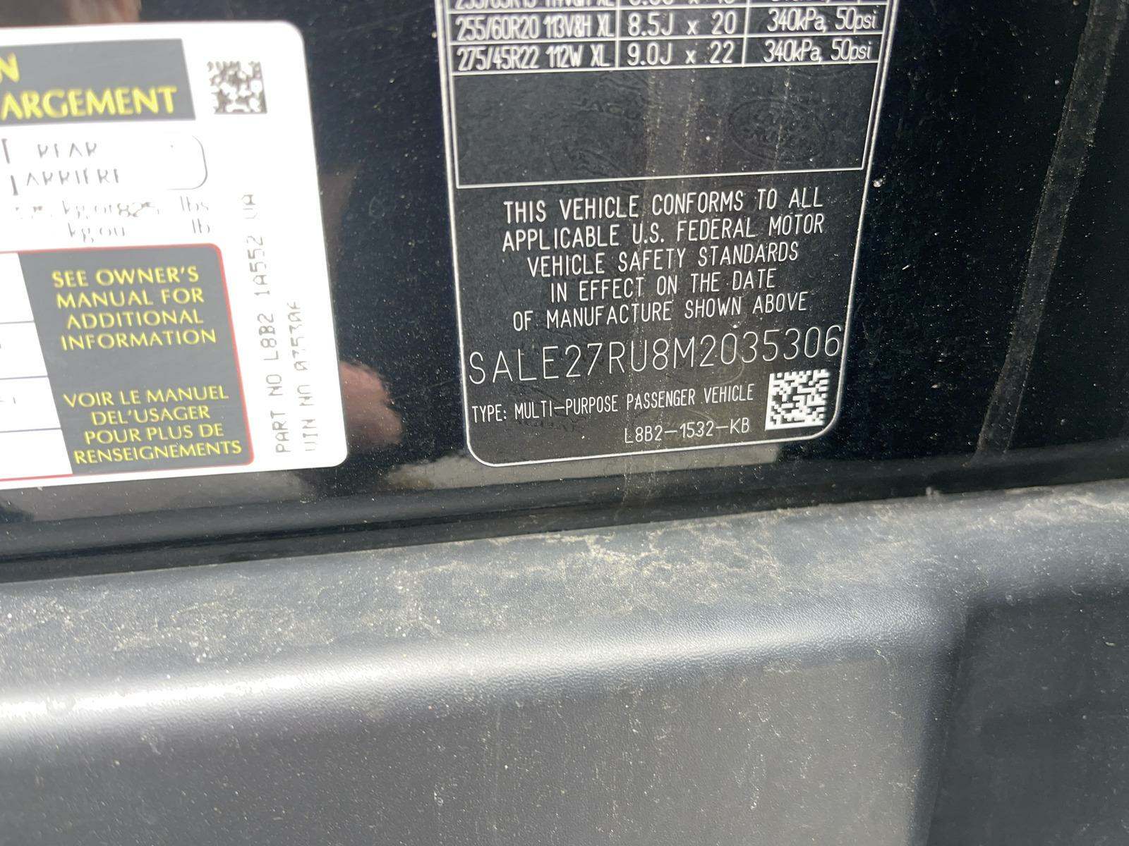 2021 Land Rover Defender 110 X-Dynamic SE AWD