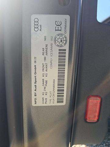 2022 Audi RS 6 Base AWD