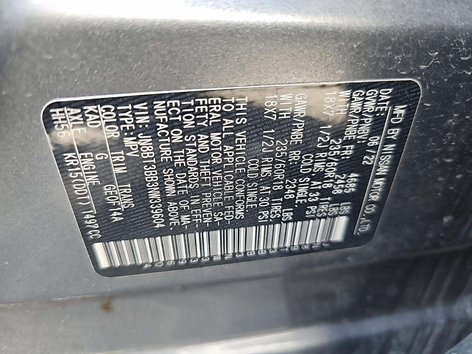 2022 Nissan Rogue SV AWD