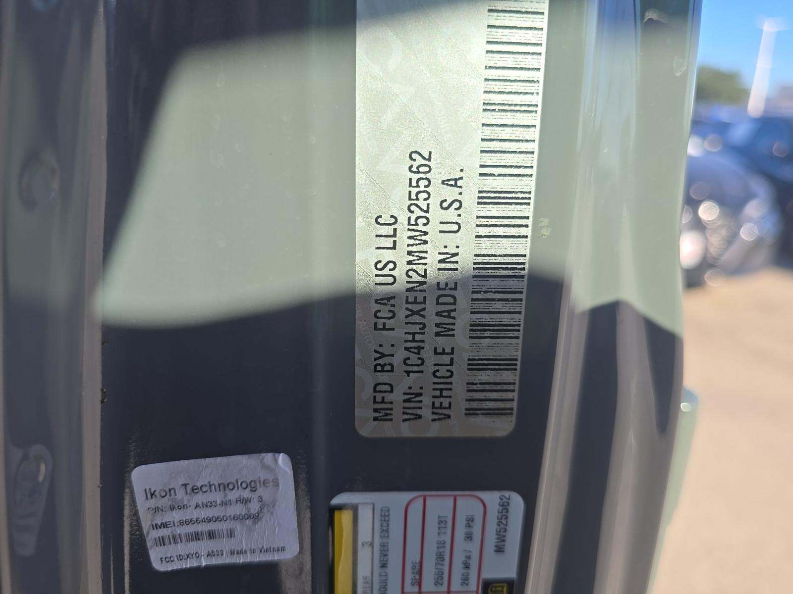 2021 Jeep Wrangler Unlimited Sahara AWD