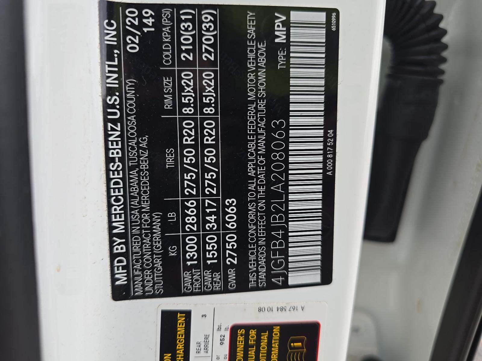 2020 Mercedes-Benz GLE GLE 350 RWD