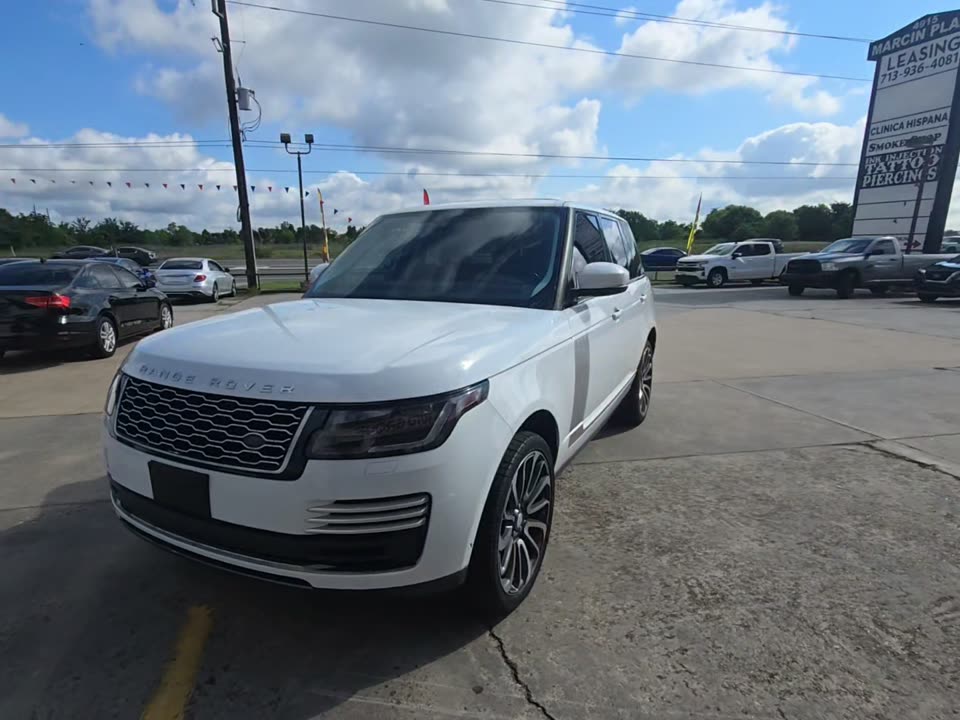 2019 Land Rover Range Rover Supercharged AWD