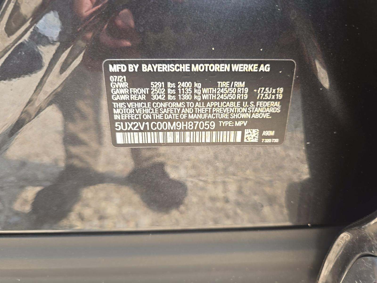 2021 BMW X4 xDrive30i AWD