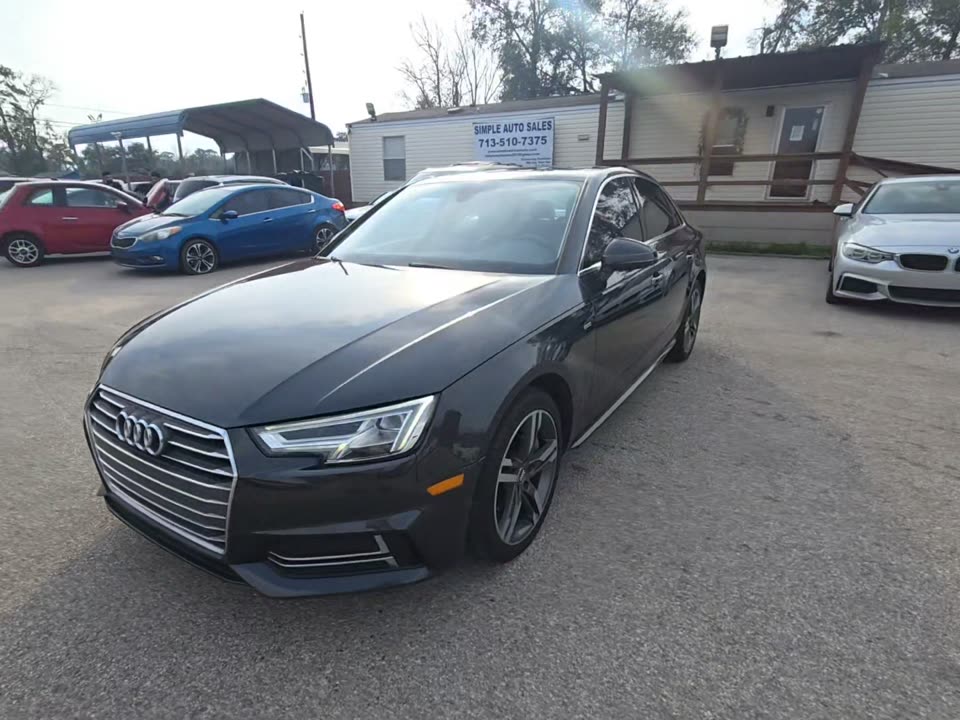 2017 Audi A4 Sedan 2.0T Premium Plus