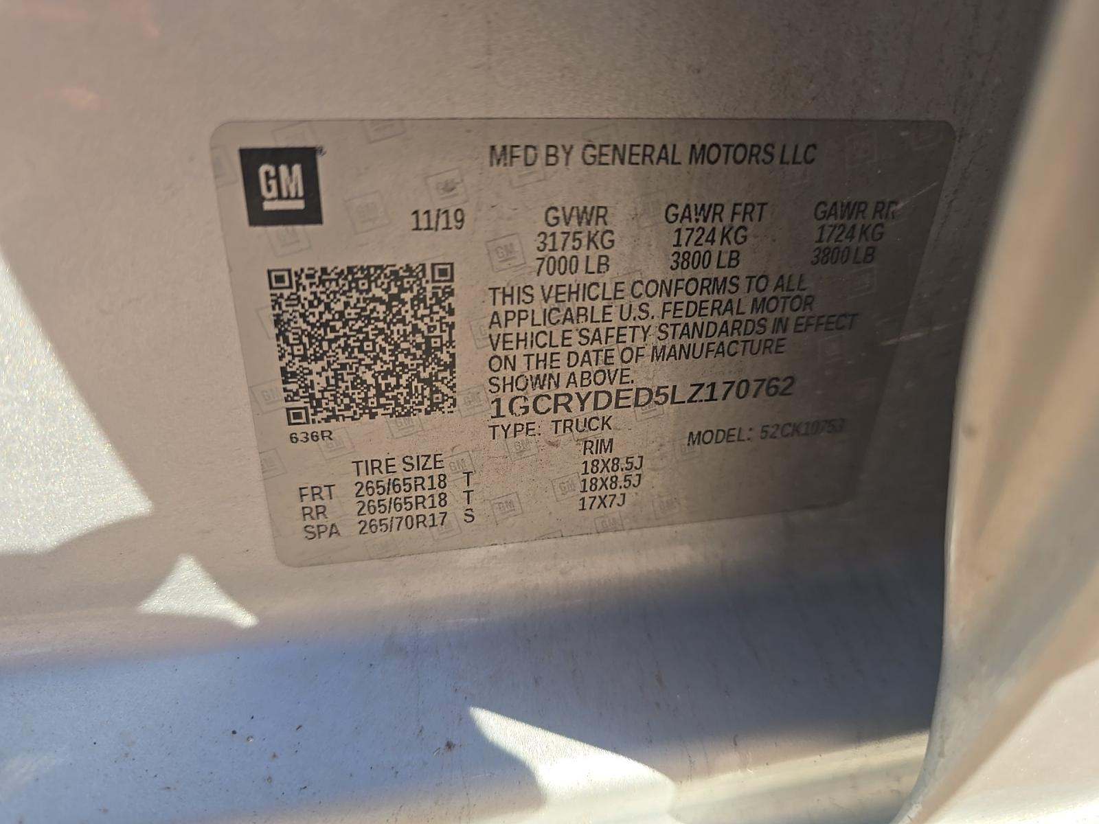 2020 Chevrolet Silverado 1500 LT AWD