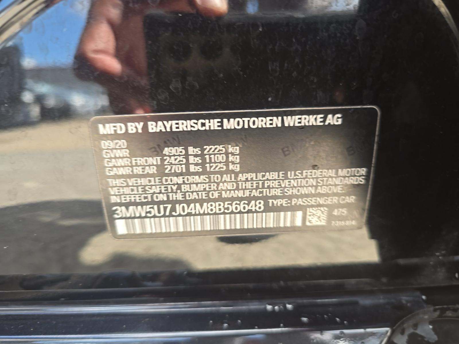 2021 BMW 3 Series M340i RWD