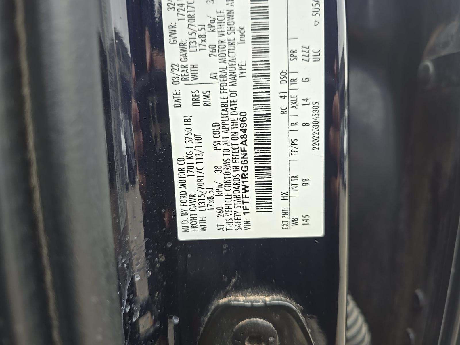 2022 Ford F-150 Raptor AWD