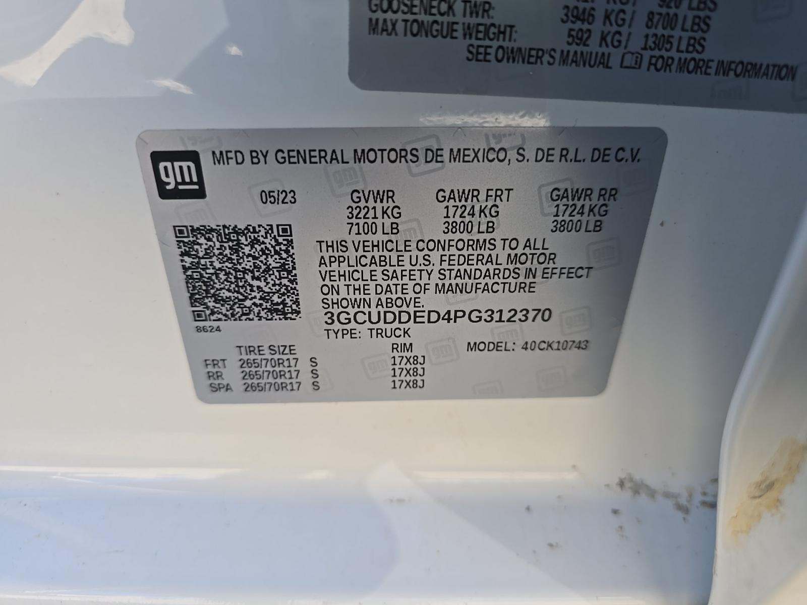 2023 Chevrolet Silverado 1500 LT AWD