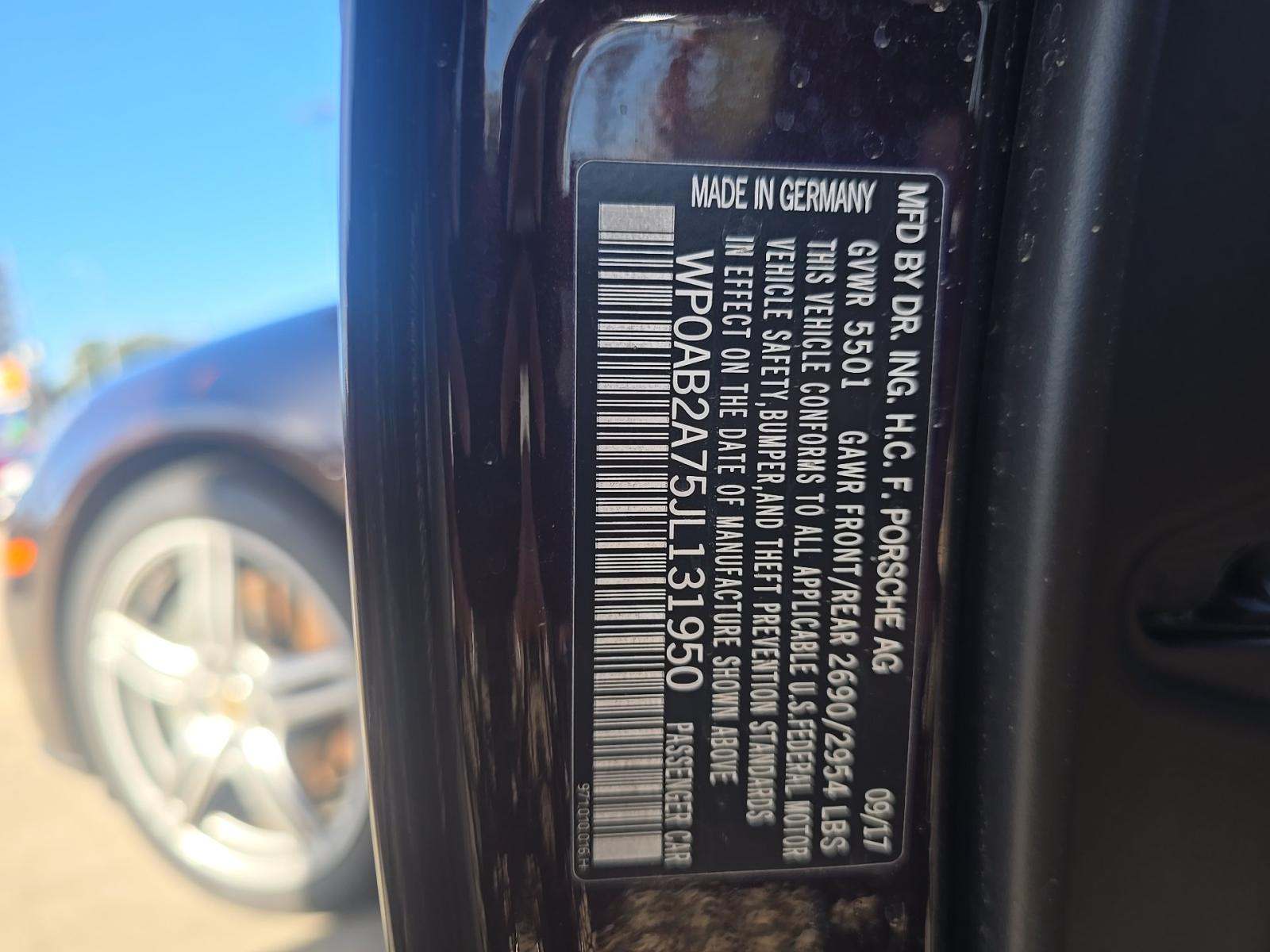 2018 Porsche Panamera 4S AWD