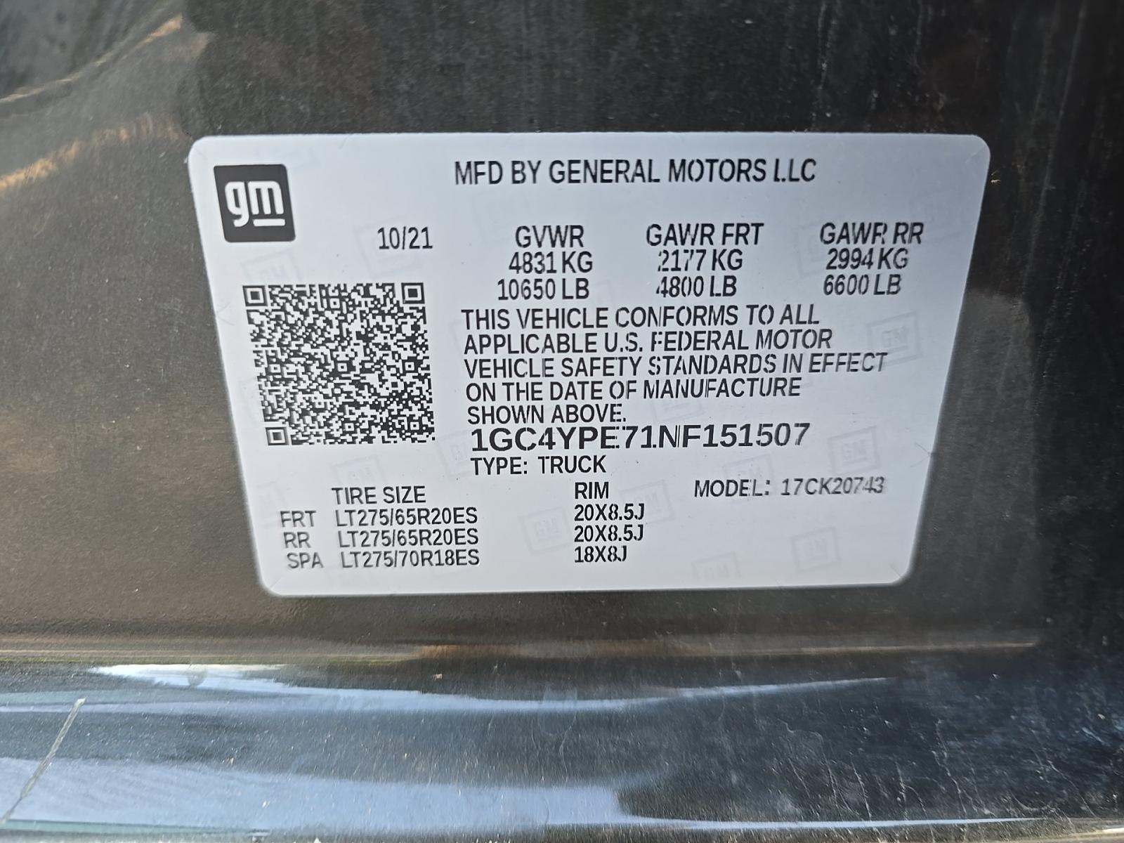 2022 Chevrolet Silverado 2500HD LTZ AWD