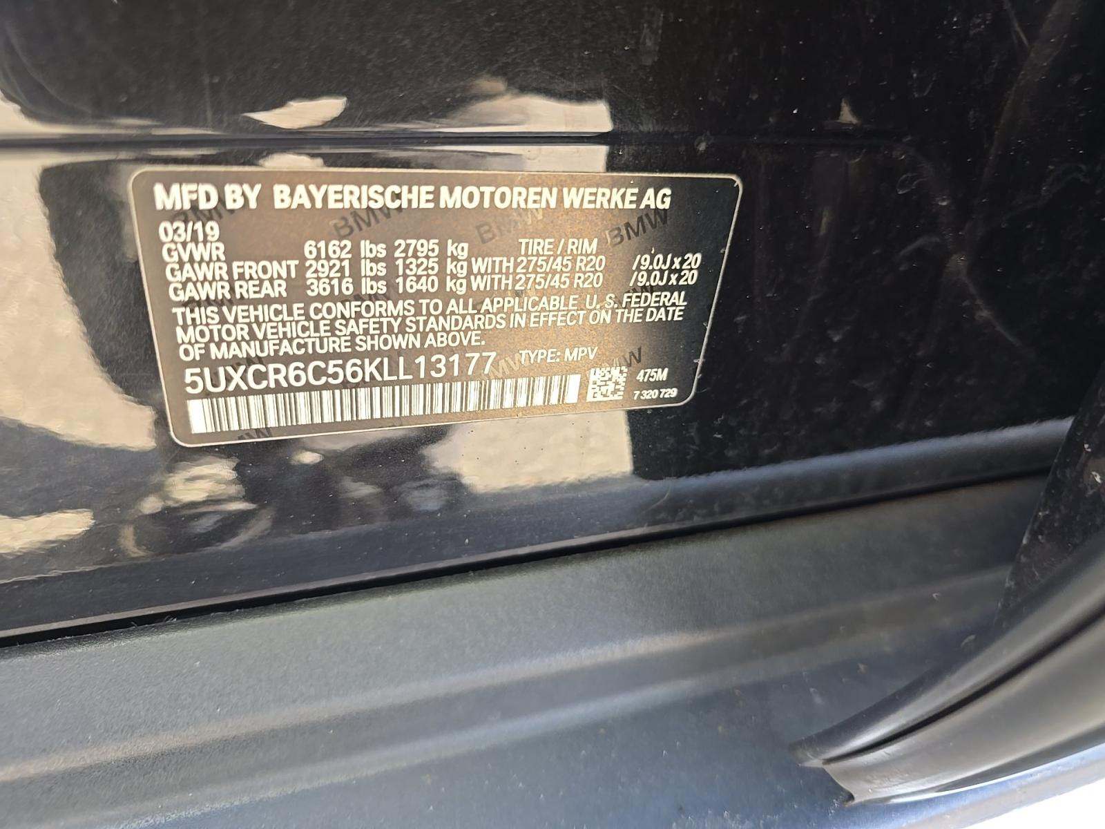 2019 BMW X5 xDrive40i AWD