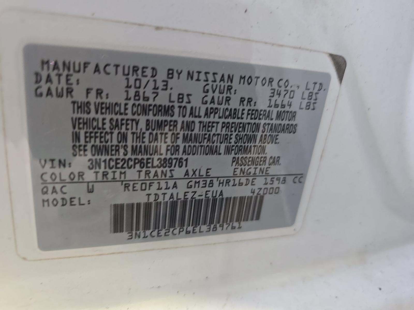 NISSAN VERSA NOTE - 5