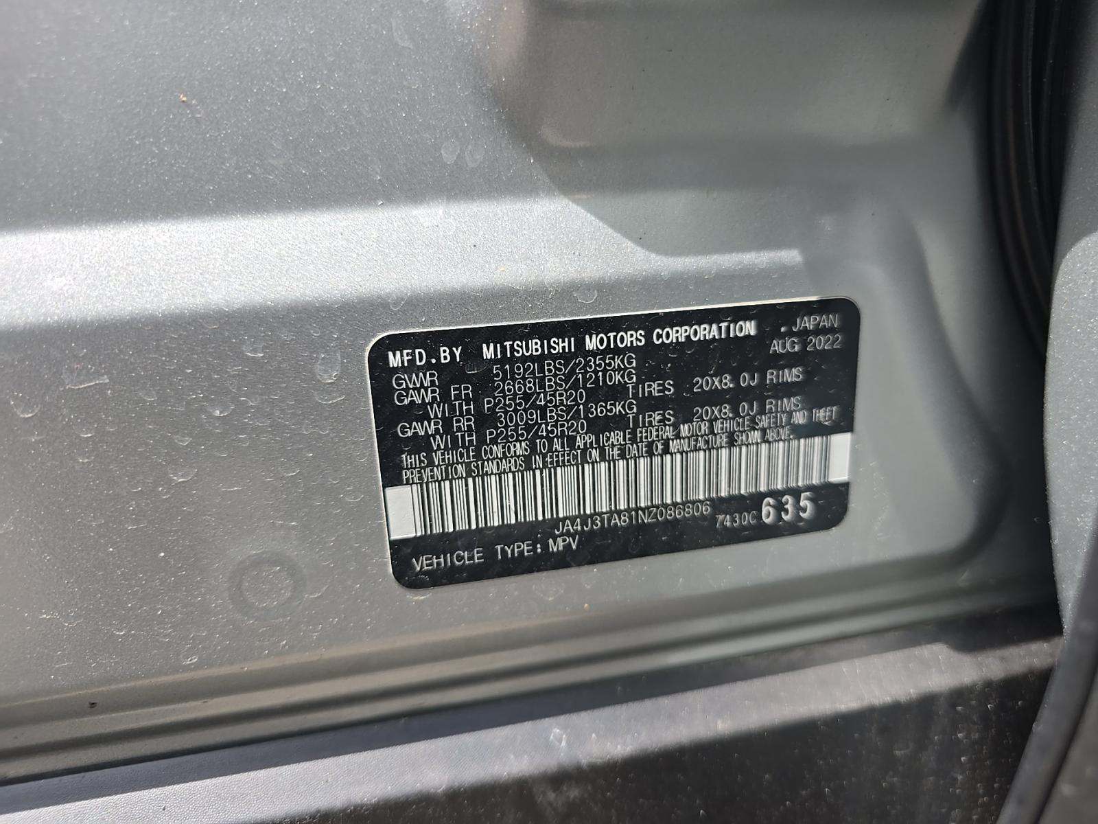 2022 Mitsubishi Outlander ES FWD