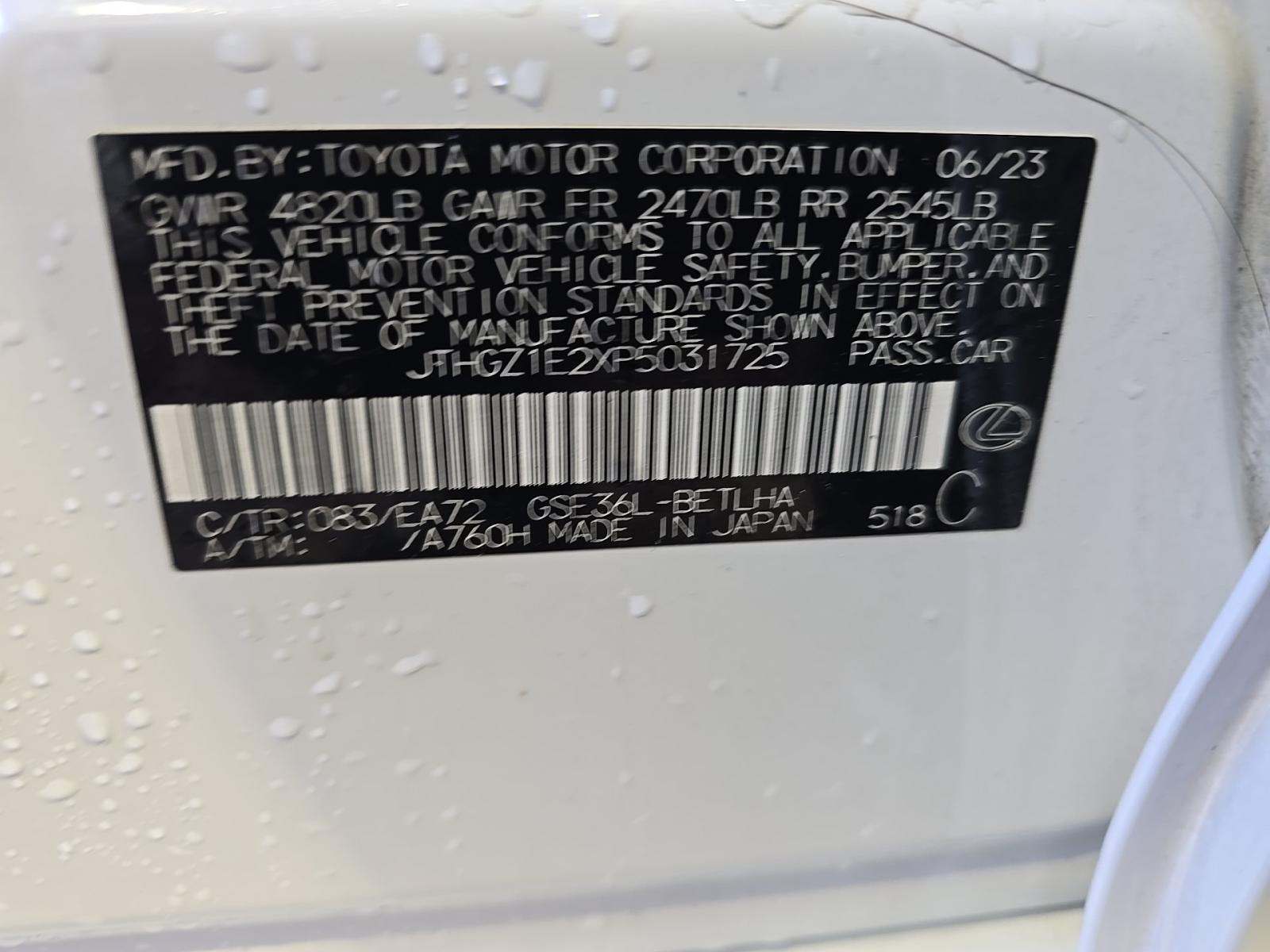 2023 Lexus IS IS 350 F SPORT AWD