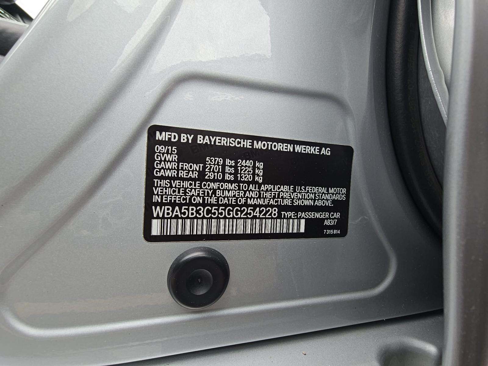 2016 BMW 5 Series 535i xDrive AWD