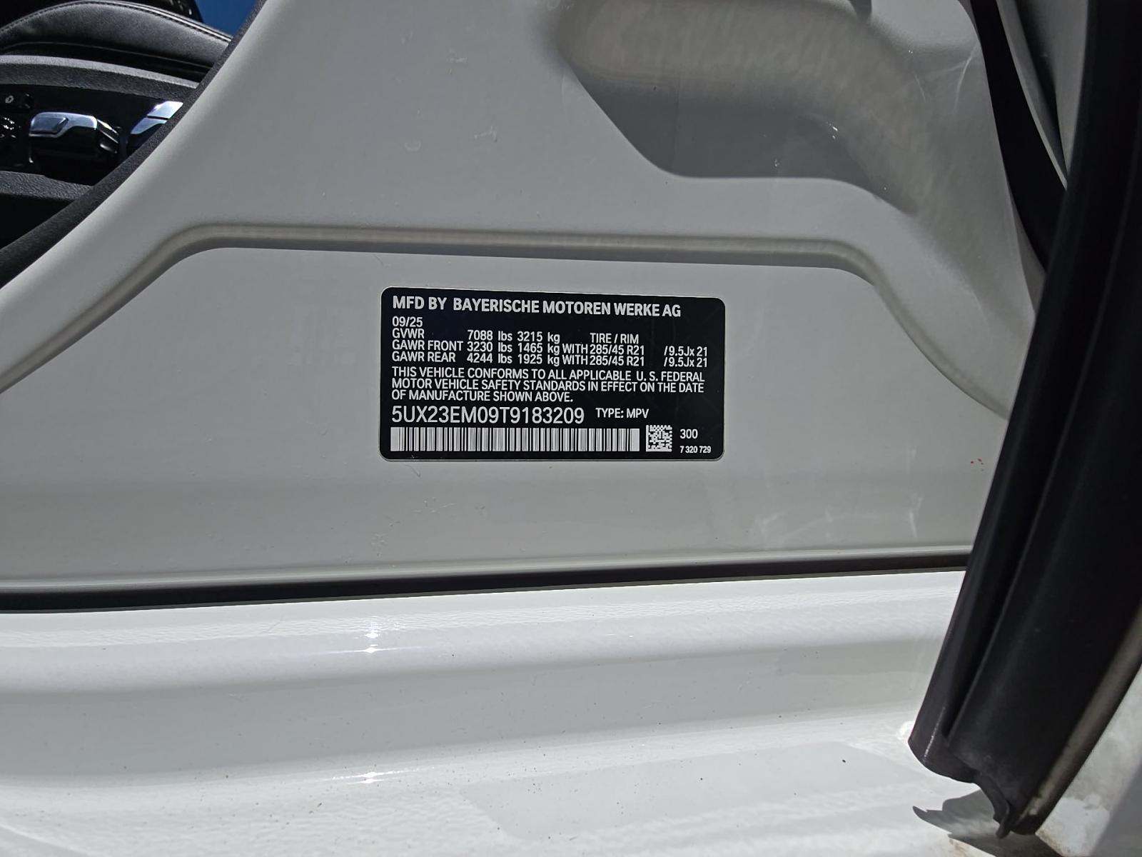 2026 BMW X7 xDrive40i AWD