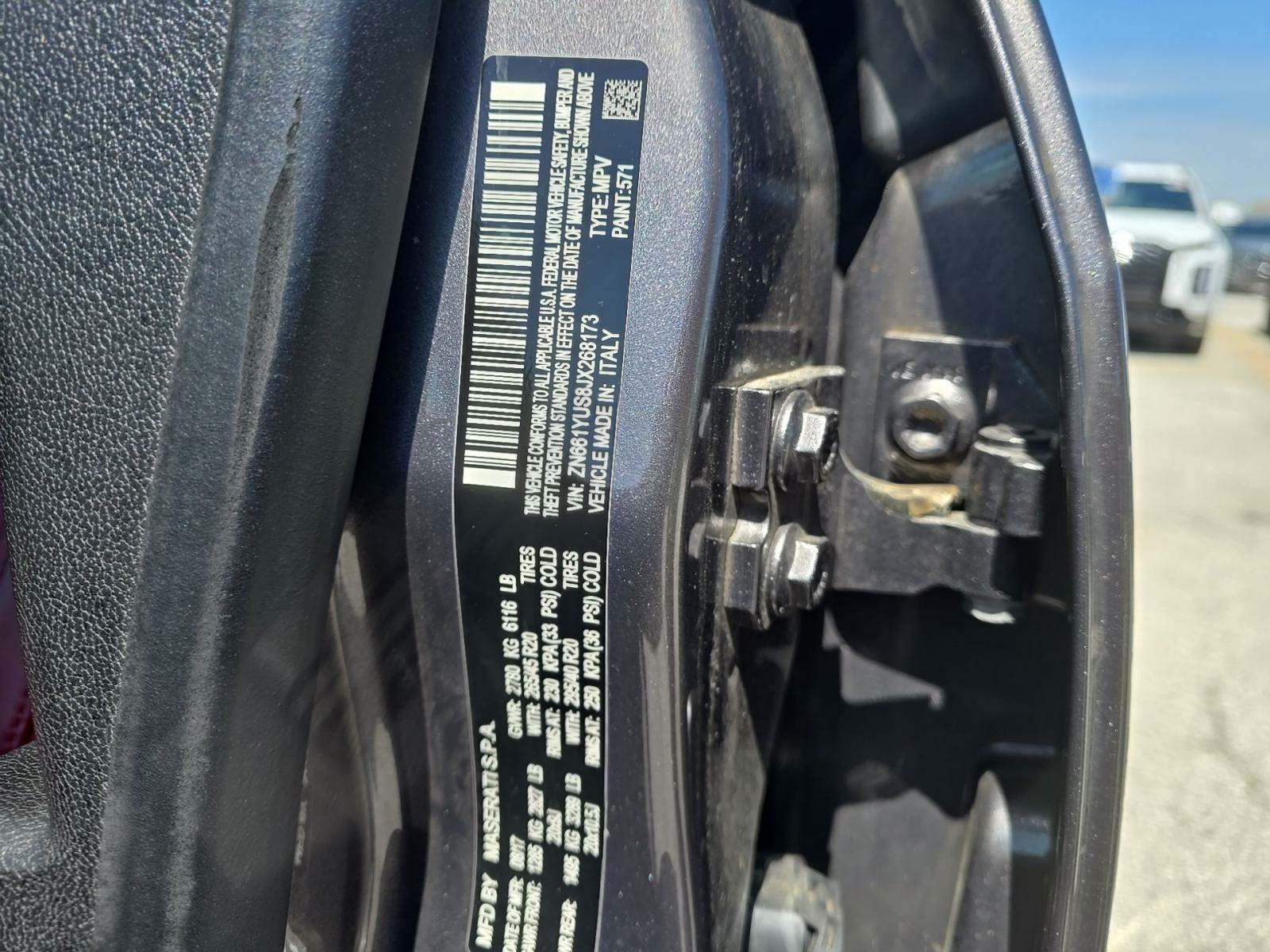 2018 Maserati Levante S GranSport AWD