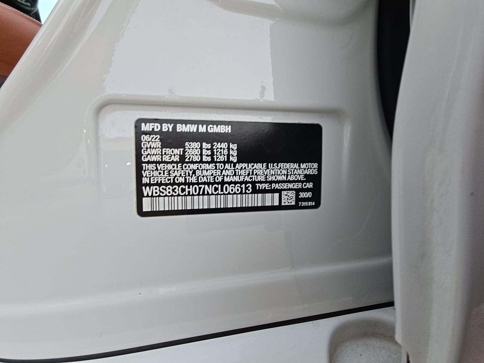 2022 BMW M5 Base AWD