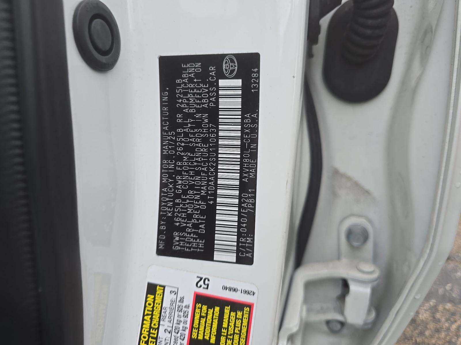 2025 Toyota Camry SE FWD