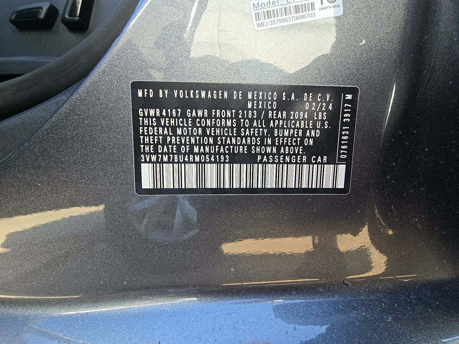 2024 Volkswagen Jetta 1.5T SE FWD