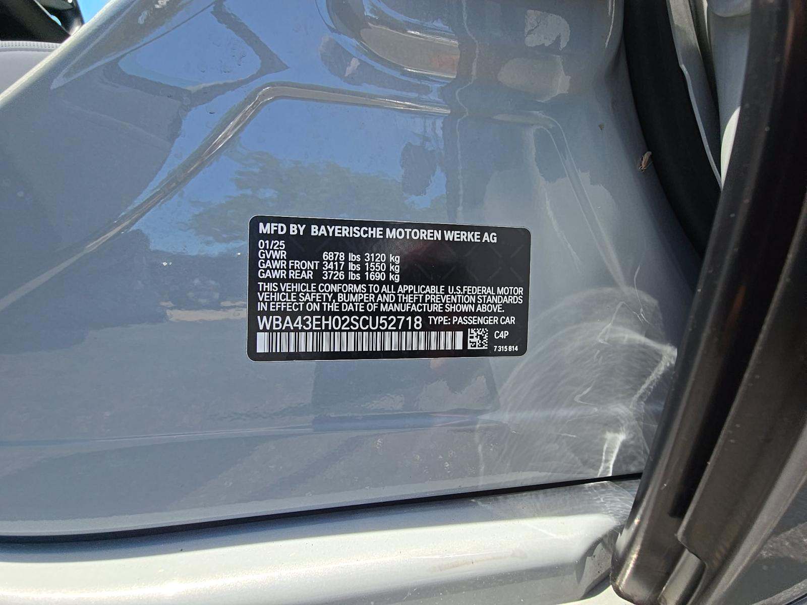 2025 BMW 7 Series 750e xDrive AWD