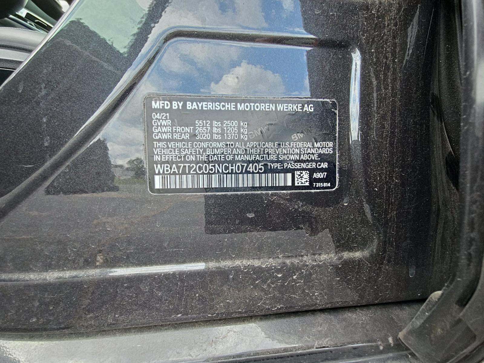 2022 BMW 7 Series 740i RWD