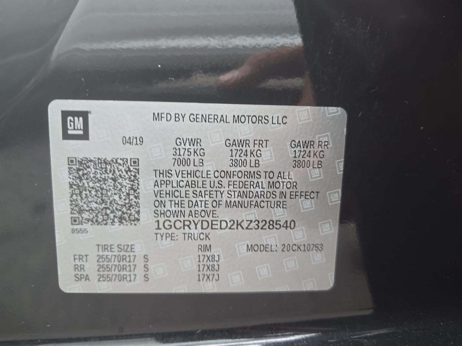 2019 Chevrolet Silverado 1500 LT AWD