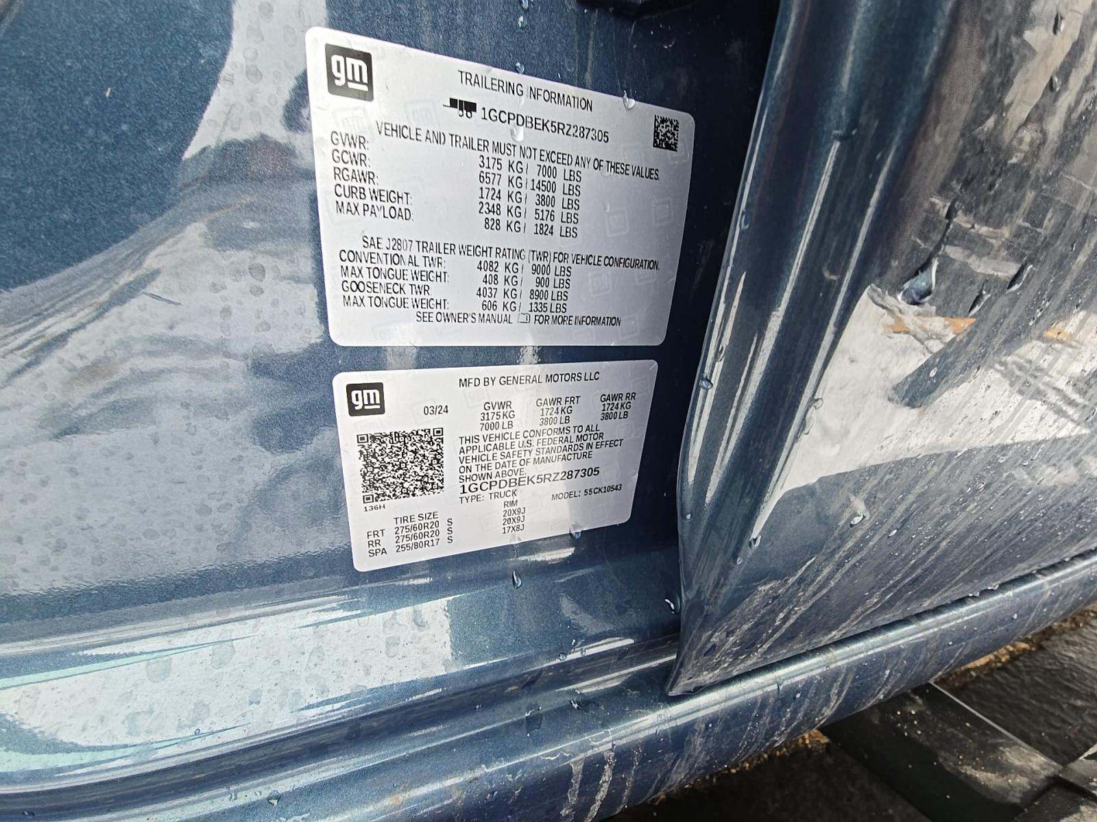 2024 Chevrolet Silverado 1500 Custom AWD