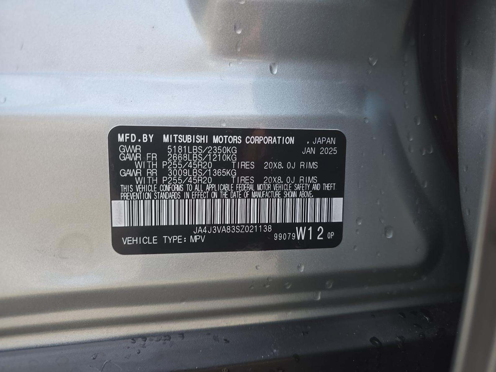 2025 Mitsubishi Outlander SE FWD