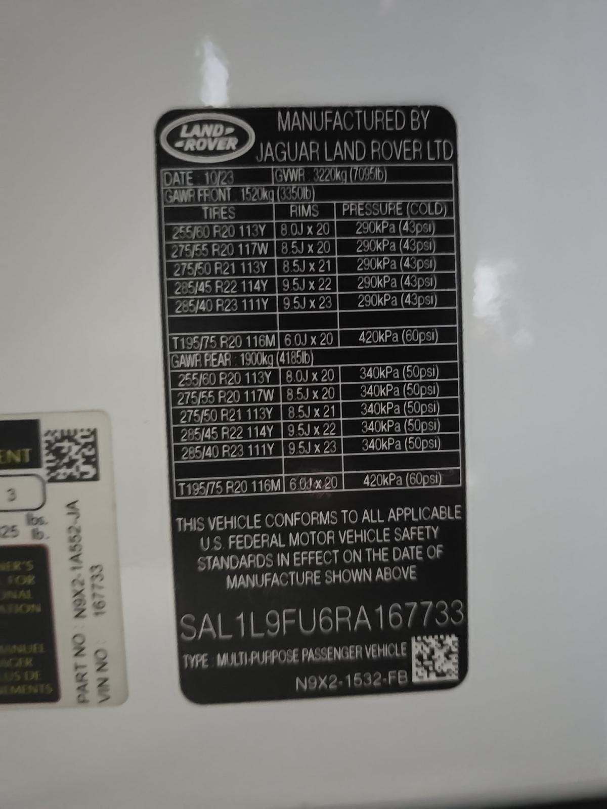 2024 Land Rover Range Rover Sport Dynamic SE AWD