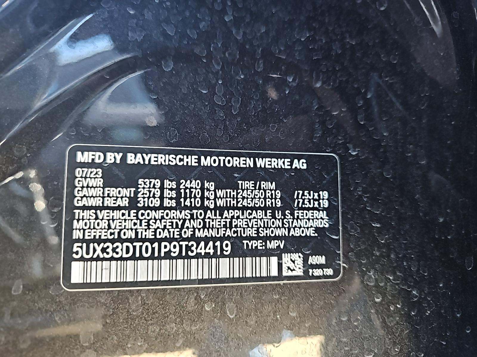 2023 BMW X4 xDrive30i AWD