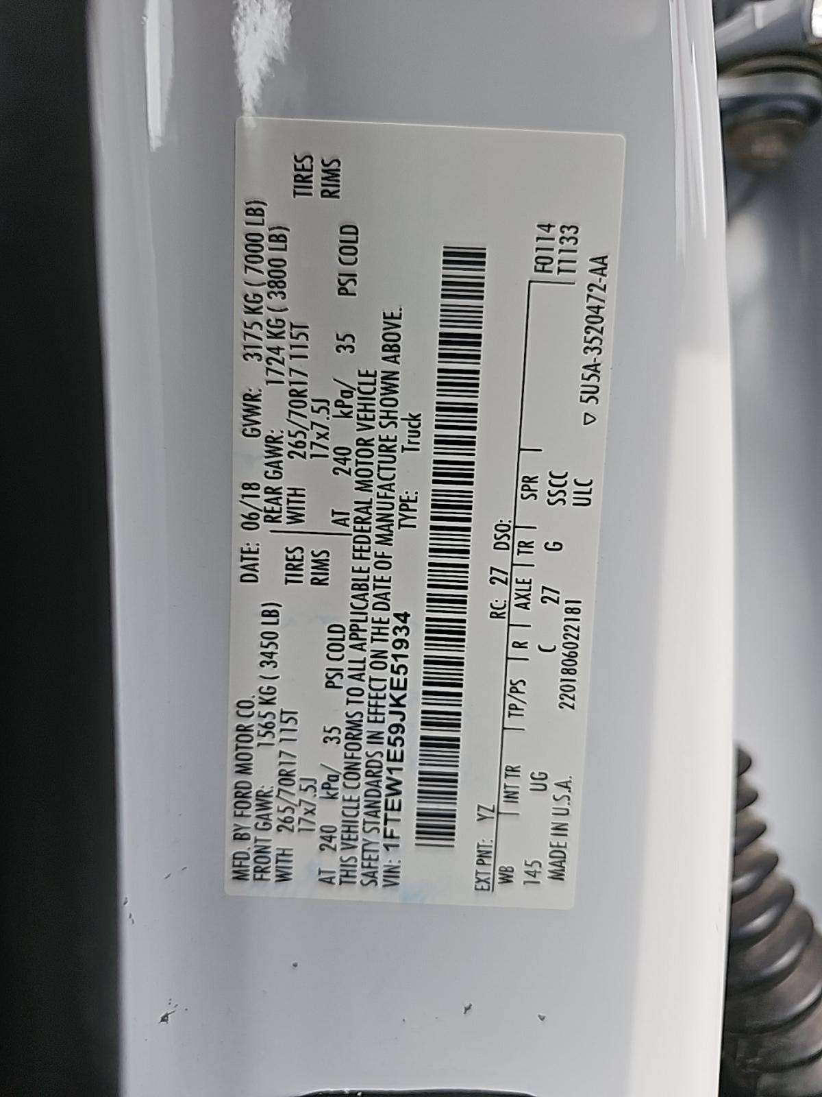 2018 Ford F-150 XLT AWD