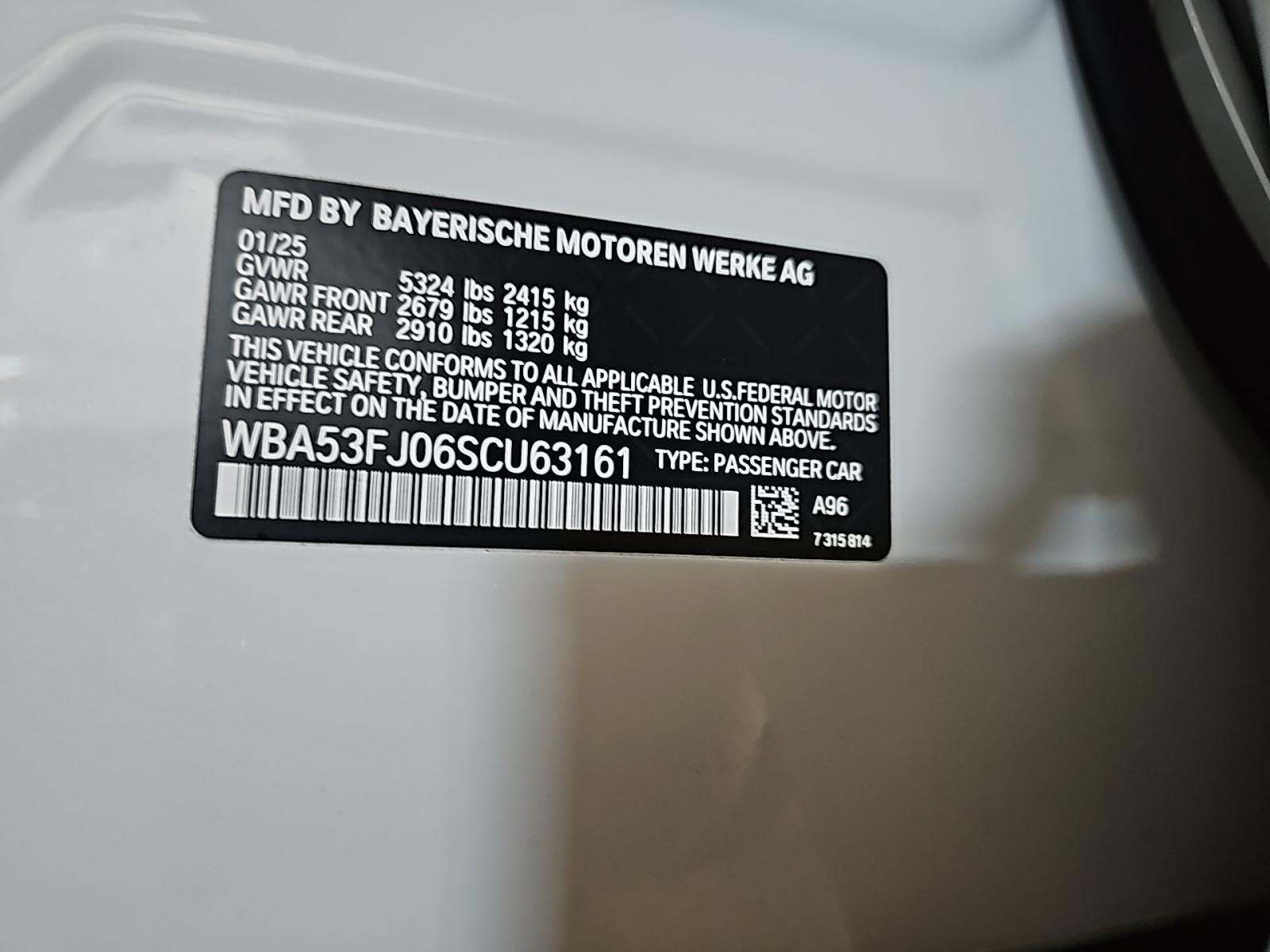 2025 BMW 5 Series 530i xDrive AWD