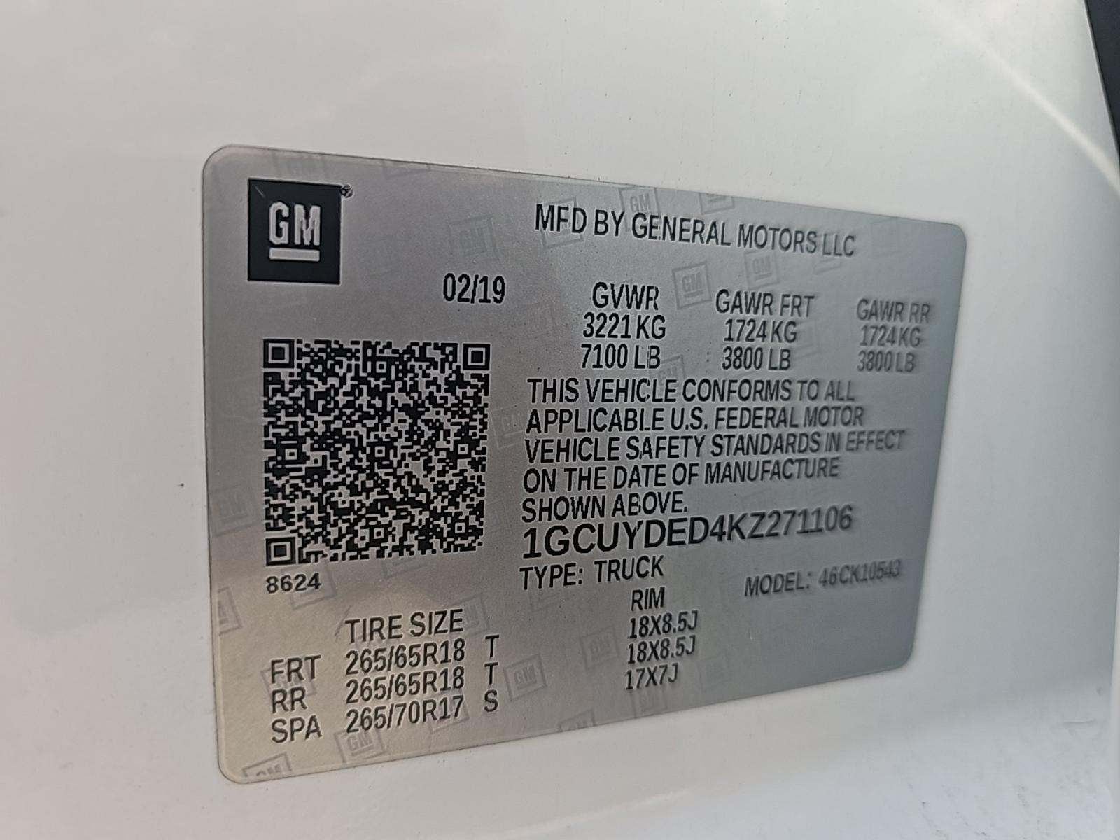 2019 Chevrolet Silverado 1500 LT AWD