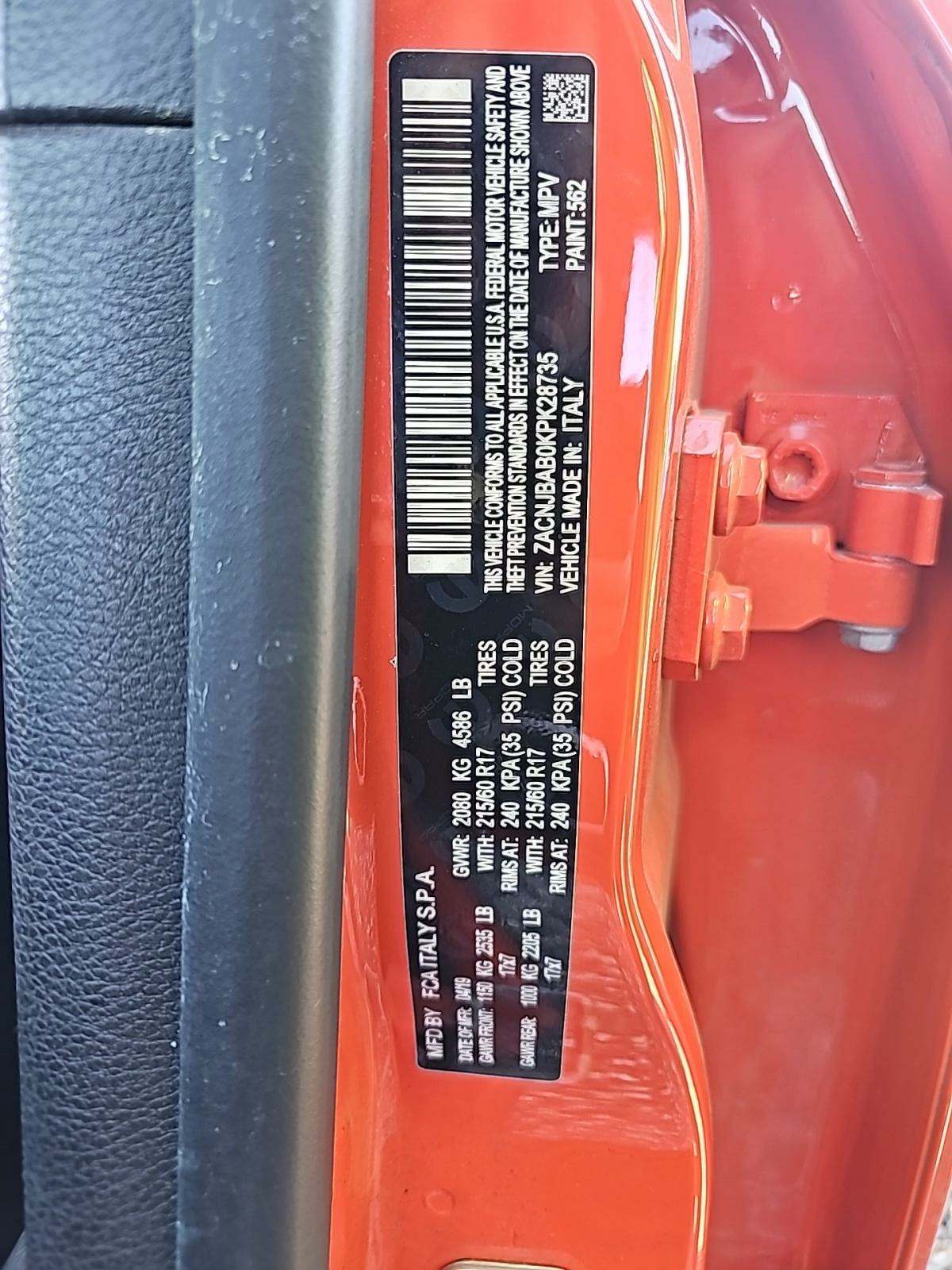 2019 Jeep Renegade Sport AWD