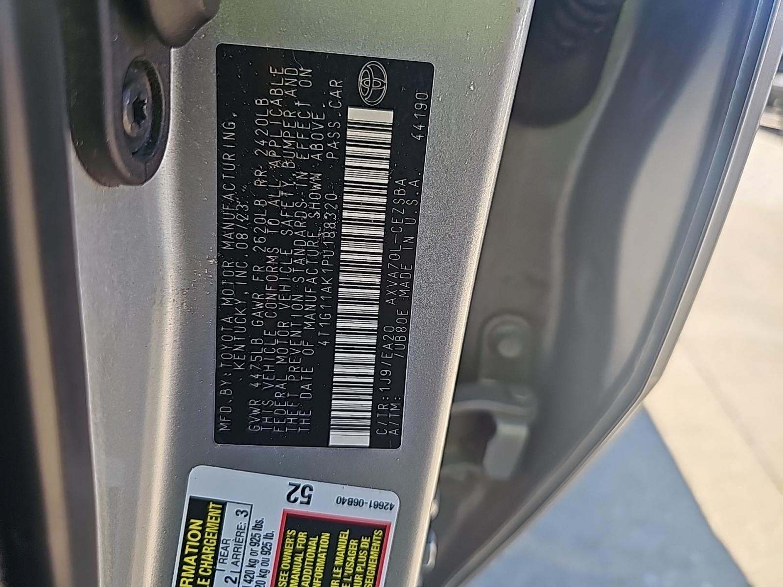 2023 Toyota Camry SE FWD